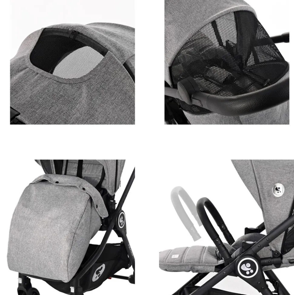 Lorelli Kombikinderwagen 2 in 1 Patrizia, Babywanne, Sportsitz, Sitz umkehrbar blau