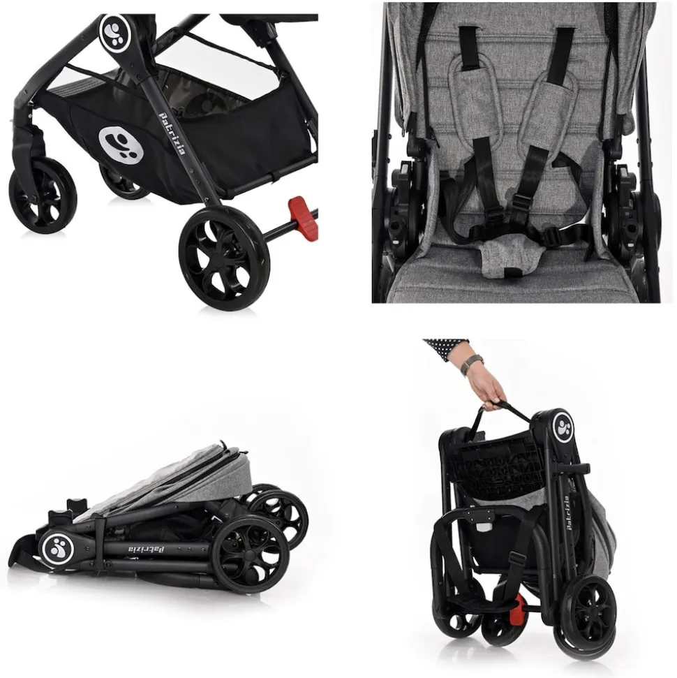 Lorelli Kombikinderwagen 2 in 1 Patrizia, Babywanne, Sportsitz, Sitz umkehrbar blau
