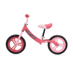 Lorelli Laufrad Fortuna 12 Zoll EVA-Reifen, Sitz und Lenker höhenverstellbar pink