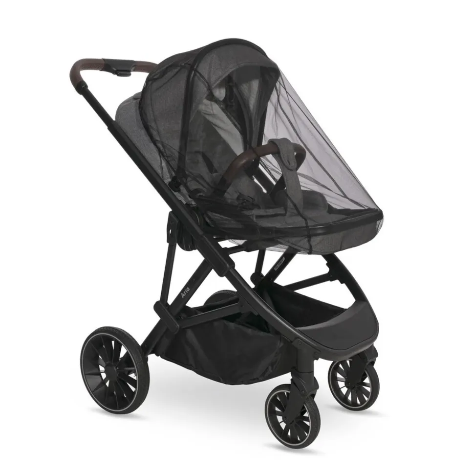 Lorelli Moskitonetz für Kinderwagen, Buggy Insektenschutz, für alle Einsitzer schwarz