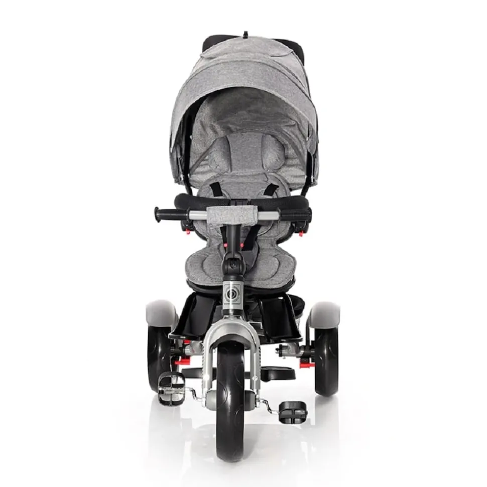 Lorelli Tricycle Neo 4 in 1 EVA-Reifen, Schiebestange, Sitz drehbar, verstellbar dunkelgrau