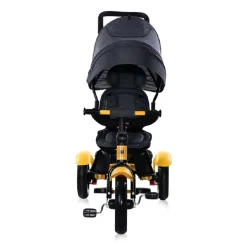 Lorelli Tricycle Neo 4 in 1 Luftreifen, Schiebestange, Sitz drehbar, verstellbar gelb
