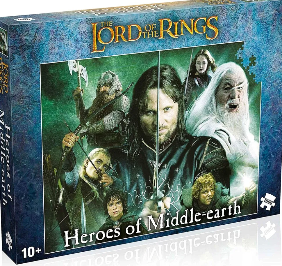 LOTR - Hereos of Middle-earth Puzzle 1000 Teile