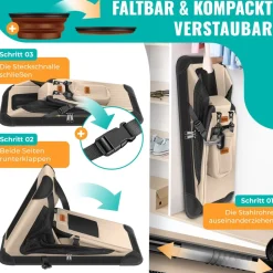 LOVPET® Hundebox Hundetransportbox faltbar Inkl.Hundenapf Transporttasche Hundetasche Transportbox für Haustiere, Hunde und Katzen Haustiertransportbox
