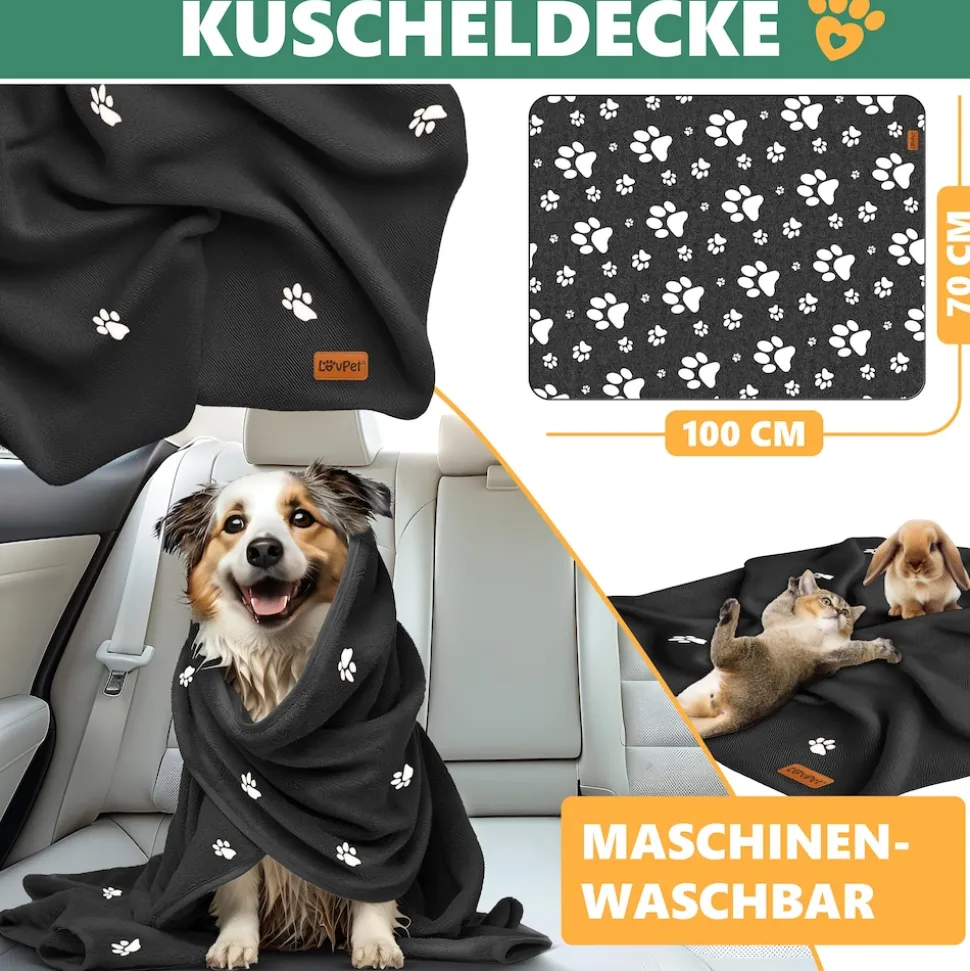 LOVPET® Welpenlaufstall Tierlaufstall Faltbar für Kleintiere Hunde, Katzen Inkl. Hundenapf Hundelaufstall Freigehege Oxfordgewebe Pop-up System Indoor & Outdoor