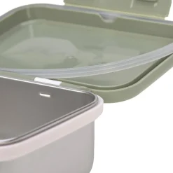 Lässig Edelstahl Lunchbox 17,3 x 13,3 x 6,9 cm