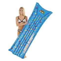 Luftmatratze Super Mario Happy People 177cm Matratze Luftbett Pool blau