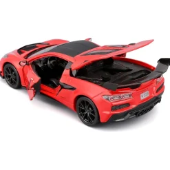 Maisto 1:24 Corvette ZR1 Coupe rot Die Cast Modellauto mit beweglichen Türen für Sammler und Auto-Fans