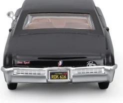 Maisto 31214 - Modellauto - Buick Riviera (schwarz, Maßstab 1:24) Modell Auto Spielzeugauto