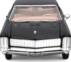 Maisto 31214 - Modellauto - Buick Riviera (schwarz, Maßstab 1:24) Modell Auto Spielzeugauto