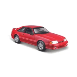Maisto 32906 - Modellauto - Ford Mustang SVT Cobra '93 (rot, Maßstab 1:24) Modell Auto Spielzeugauto