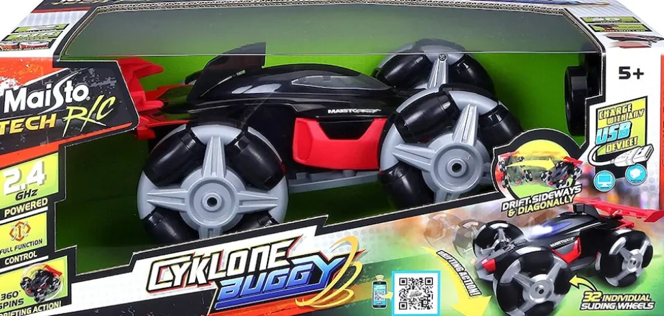 Maisto Tech Cyklone Buggy RC Auto 2,4GHz Stunt Series USB Ladefunktion 26cm