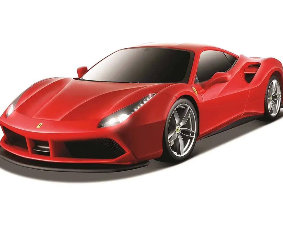 Maisto Tech 582133 - Ferngesteuertes Auto - Ferrari 488 GTB (rot, 56cm)