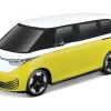 Maisto 32914Y - Modellauto - VW ID.Buzz (weiß-gelb, Maßstab 1:24) Modell Auto Spielzeugauto