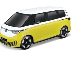 Maisto 32914Y - Modellauto - VW ID.Buzz (weiß-gelb, Maßstab 1:24) Modell Auto Spielzeugauto