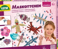 Maskottchen, groß, Faltschachtel