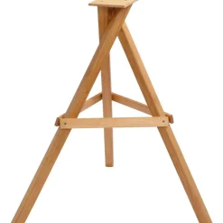 Massiver Eichenholz-Vogelhaus-Ständer (geölte Eiche) Futterhausständer