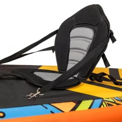 MATCHU Stand Up Paddle-Board Deluxe Mit Sitzfläche 10''6 - Aufblasbares SUP Board - Komplettset mit Zubehör