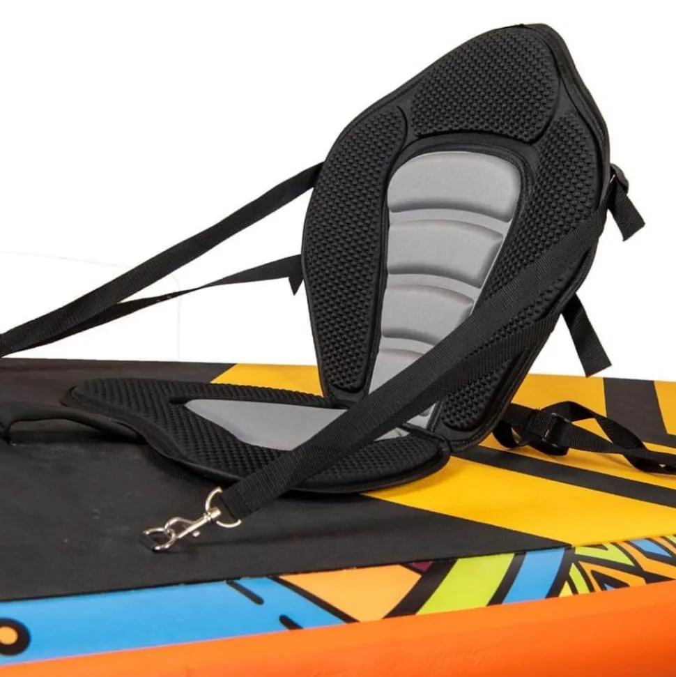MATCHU Stand Up Paddle-Board Deluxe Mit Sitzfläche 10''6 - Aufblasbares SUP Board - Komplettset mit Zubehör