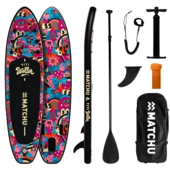 MATCHU Stand Up Paddle Yeye Weller 320x81 cm - Aufblasbares Sup Board - Limited Edition
