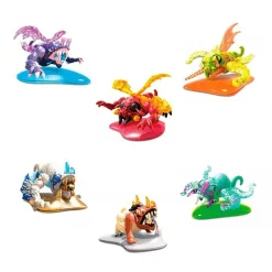 Mattel GGJ55 sort. - Mega Bloks - Breakout Beasts - Spitters, gruselige Schleimfiguren, mehrfach sortiert, Serie 1