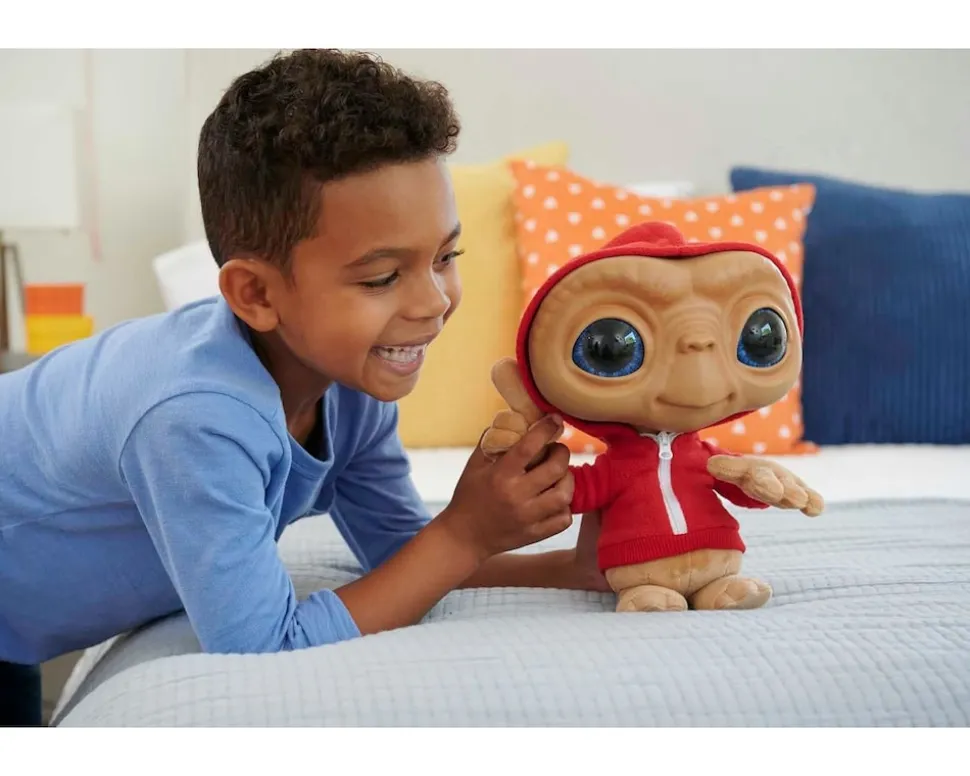 Mattel HKN39 - Plüschfigur - E.T. (28cm) Plüschtier mit Licht