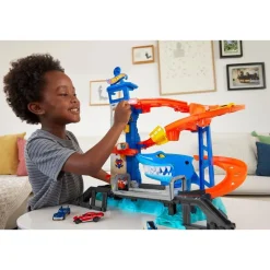 Mattel HMF86 - Hot Wheels - City Shark Escape Spielset