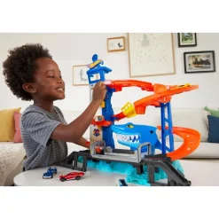 Mattel HMF86 - Hot Wheels - City Shark Escape Spielset