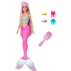 Mattel HRR00 - Barbie - Meerjungfrauen-Puppe mit Zubehör und Accessoires