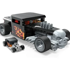 Mattel HRY17 - Hot Wheels - MEGA - Bone Shaker Bausatz im Maßstab 1:24, 334 Teile