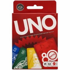 Mattel JGK30 - Uno - Ruby Red - Sonderedition, 80 Jahre Mattel