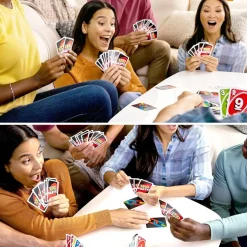 Mattel JJV58 - Mattel Games - UNO Party! Kartenspiel für bis zu 14 Spielenden