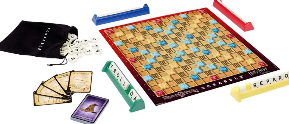 Mattel Scrabble Harry Potter Brettspiel Wörterspiel