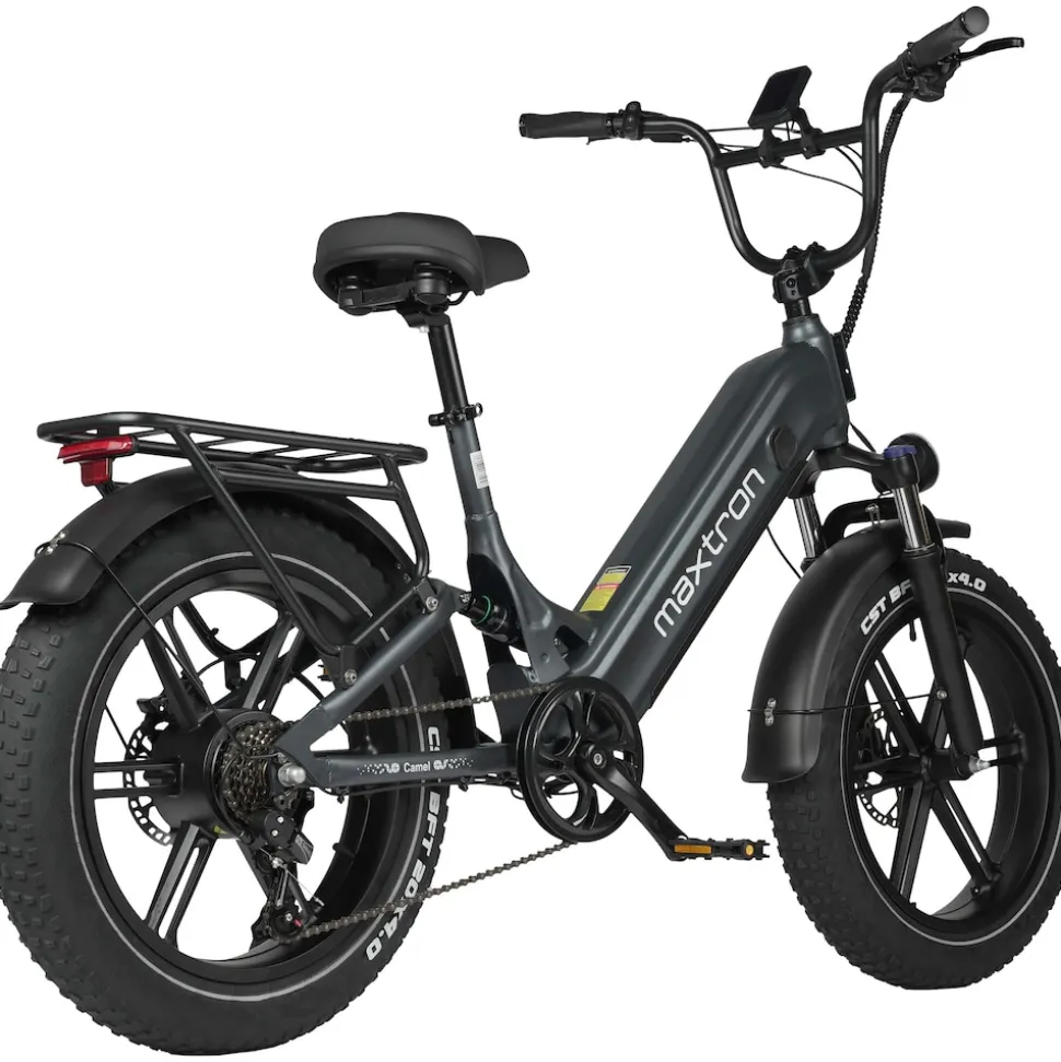 Maxtron Camel, Off-road E-Bike, Full-Power, 20" Zoll, dunkelgrau