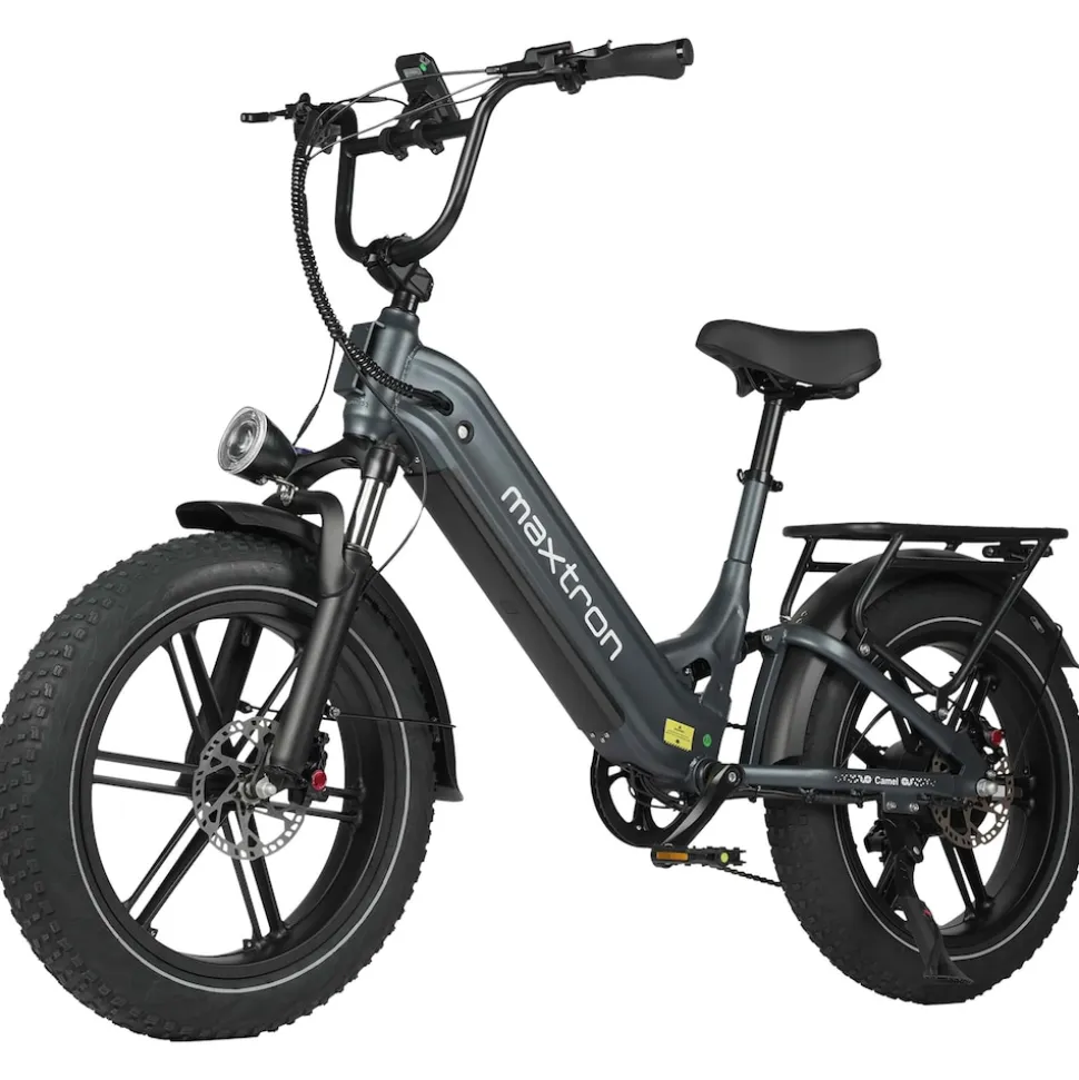 Maxtron Camel, Off-road E-Bike, Full-Power, 20" Zoll, dunkelgrau