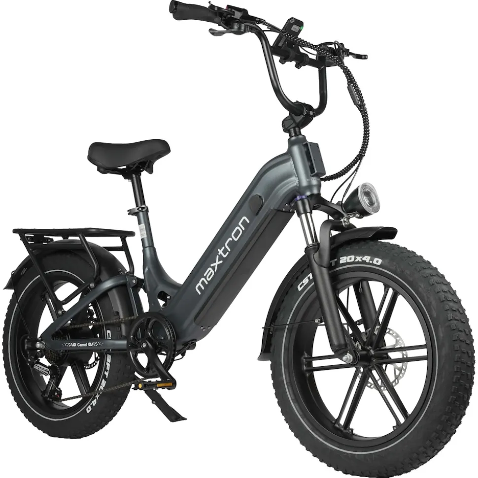 Maxtron Camel, Off-road E-Bike, Full-Power, 20" Zoll, dunkelgrau