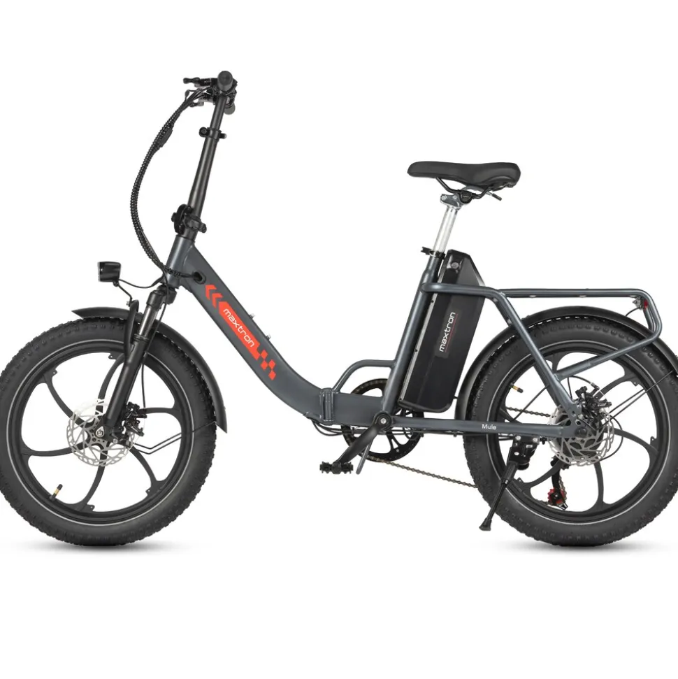 Maxtron Mule, Falt-E-Bike, All-Terrain E-Bike, 20" Zoll, grau