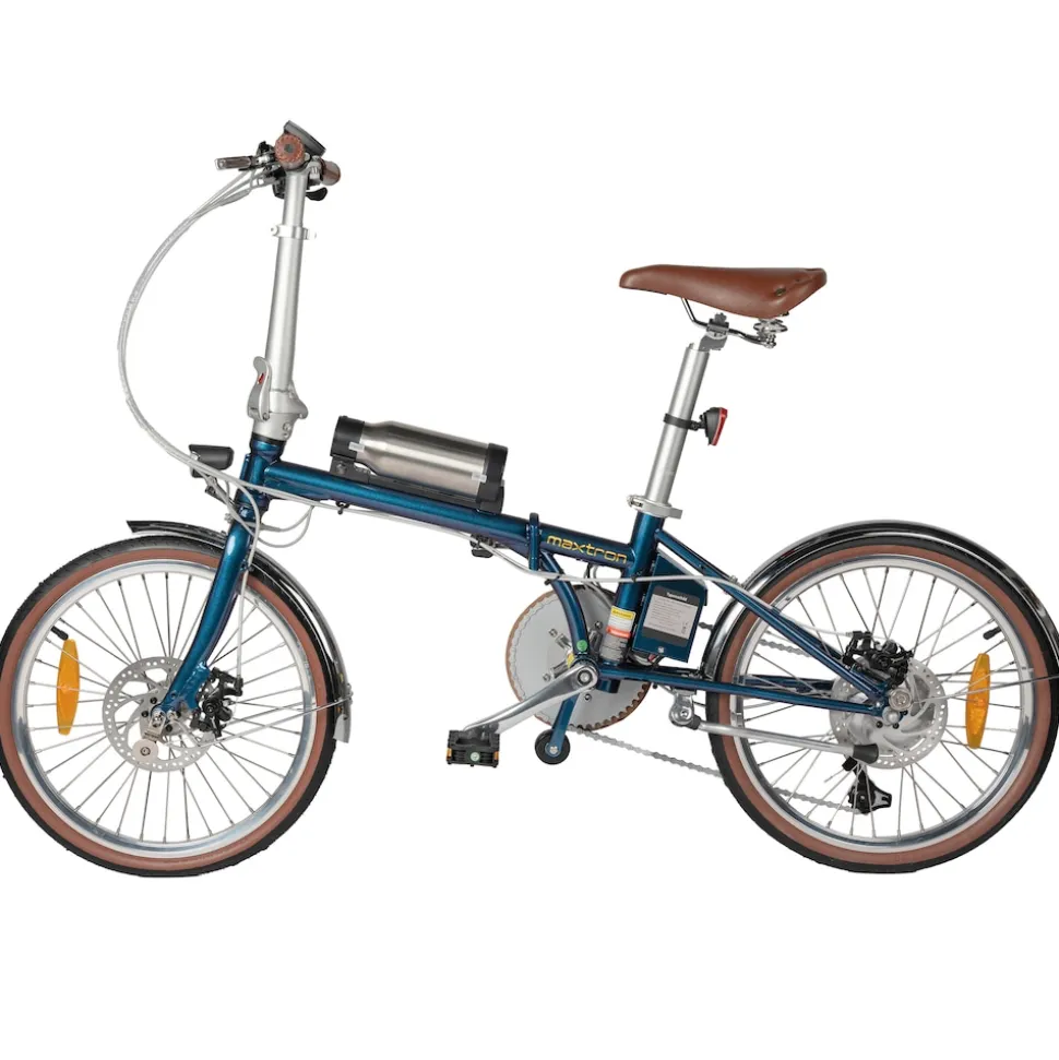 Maxtron Smart20, Falt-E-Bike, Retro-Optik, 20" Zoll, violett