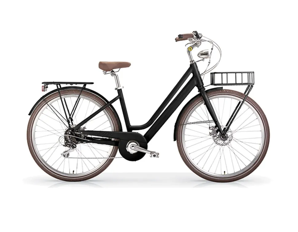 MBM Elektro-Citybike LA RUE 2.0, matt black