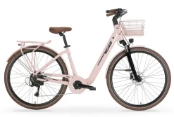 MBM Elektro-Citybike NEFELE 26 Zoll, rosa