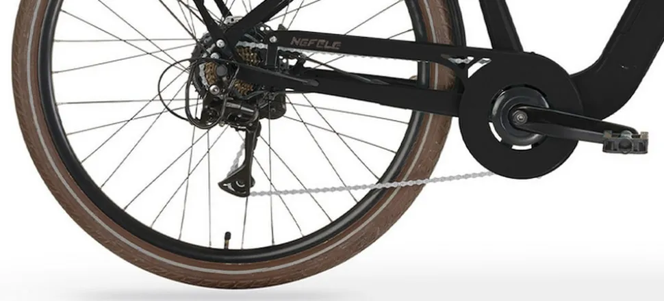 MBM Elektro-Citybike NEFELE 28 Zoll, schwarz