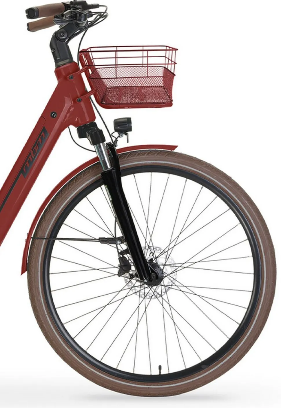 MBM Elektro-Citybike NEFELE 26 Zoll, rot