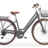 MBM Elektro-Citybike New LA RUE 2.0, grau
