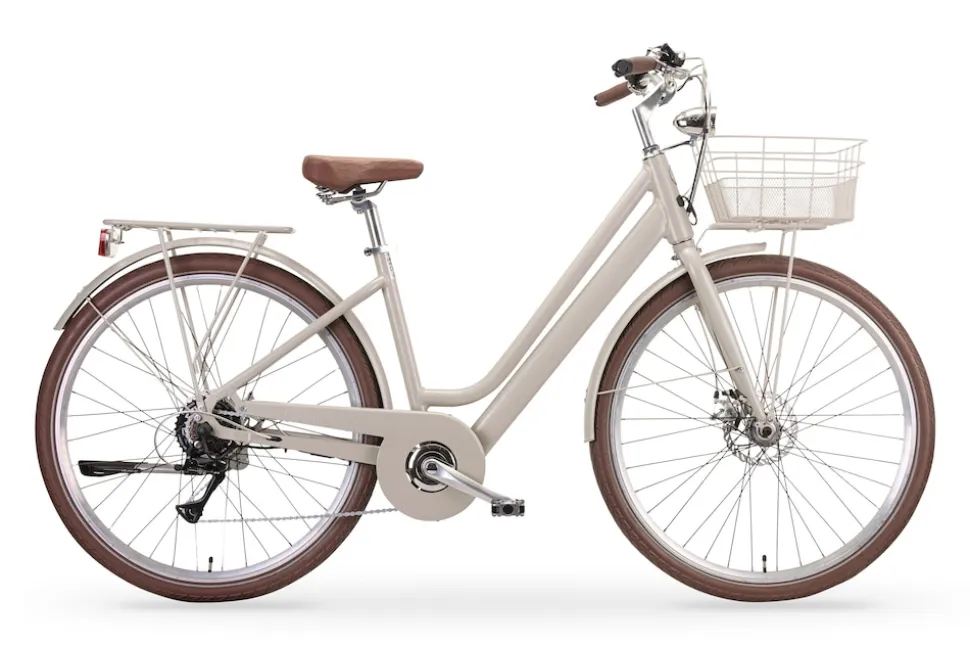 MBM Elektro-Citybike New LA RUE 2.0, sand