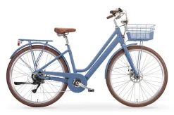 MBM Elektro-Citybike New LA RUE 2.0, blau