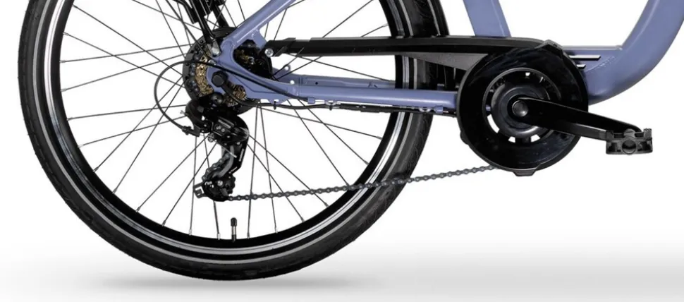 MBM Elektro-Citybike NEW RHEA 26 Zoll, blau