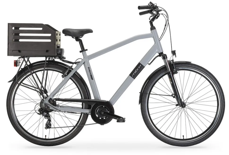 MBM Elektro-Citybike RHEA MAN 28 Zoll, grey