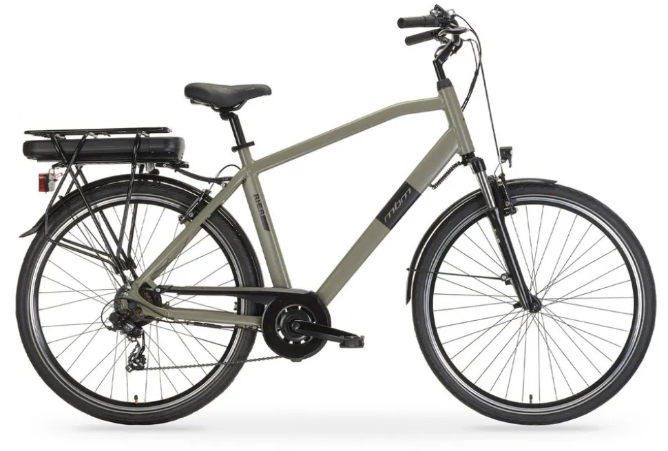 MBM Elektro-Citybike RHEA MAN 28 Zoll, oliv