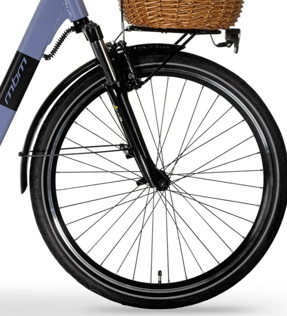 MBM Elektro-Citybike RHEA 28 Zoll, blau