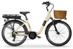 MBM Elektro-Citybike RHEA 24 Zoll, creme